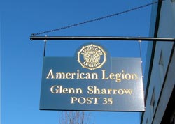 Post 35 American Legion - Glenn Sharrow